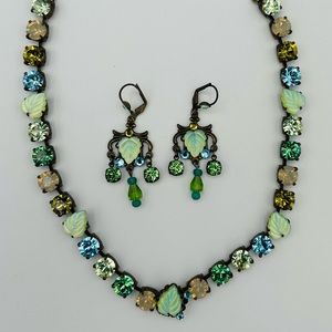 Belladonna jewelry 2pc set. Made in Canada.